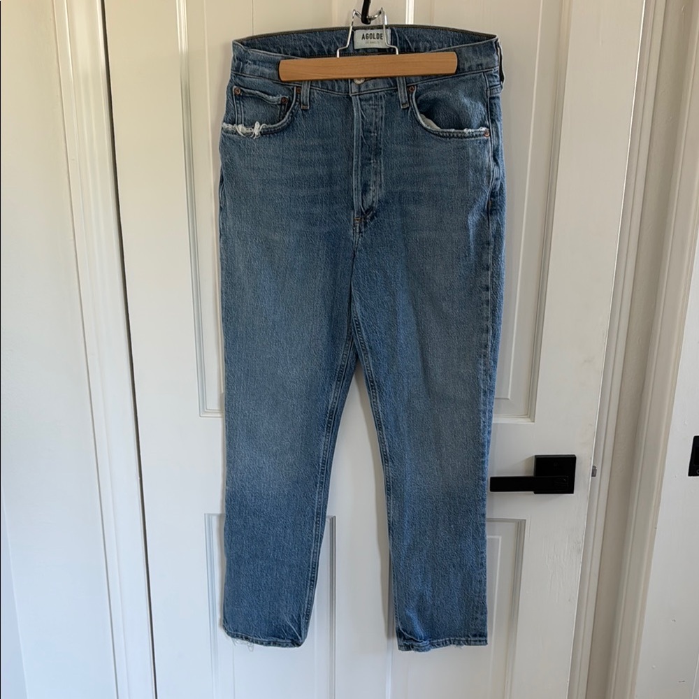 AGOLDE Riley Long Jeans